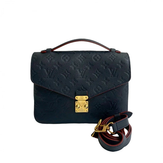 LOUIS VUITTON – Pochette Métis MM Navy Monogram Nicolas Ghesquière – 2018 100% Authentic ✨Very Good Pre-Owned