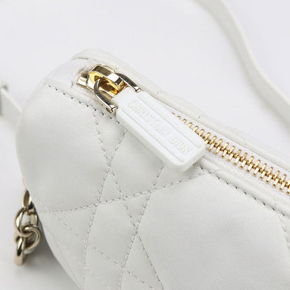 Dior Vibe Micro Hobo 2-Way Quilted Chain Mini Bag – Maria Grazia Chiuri – 2025 – 100% Authentic Pre-Owned ✨Mint / Like New Condition