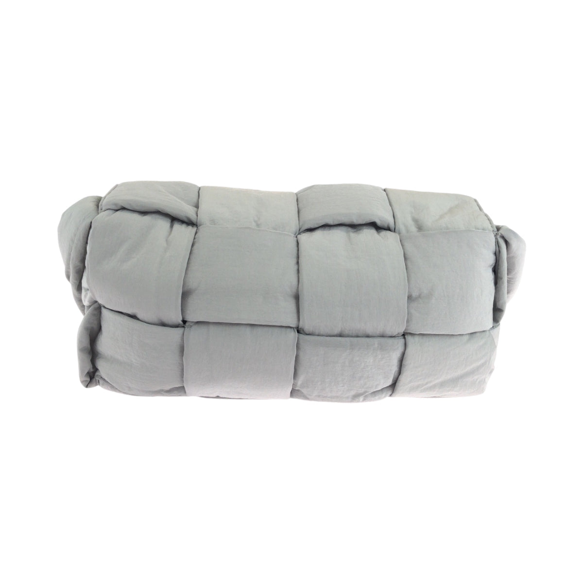 Bottega Veneta 
Padded Tech Cassette with Pouch – Nylon Grey with Silver Hardware – Daniel Lee – 2023 – 100% Authentic ✨Excellent Pre-Owned Condition