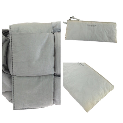Bottega Veneta 
Padded Tech Cassette with Pouch – Nylon Grey with Silver Hardware – Daniel Lee – 2023 – 100% Authentic ✨Excellent Pre-Owned Condition