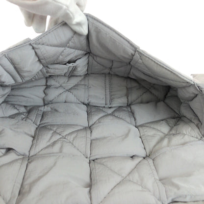 Bottega Veneta 
Padded Tech Cassette with Pouch – Nylon Grey with Silver Hardware – Daniel Lee – 2023 – 100% Authentic ✨Excellent Pre-Owned Condition