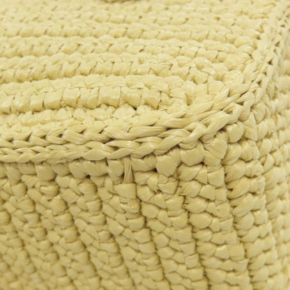 MIU MIU – Raffia 2WAY Handbag – Beige – Miuccia Prada – 2023 – 100% Authentic Pre-Owned✨
