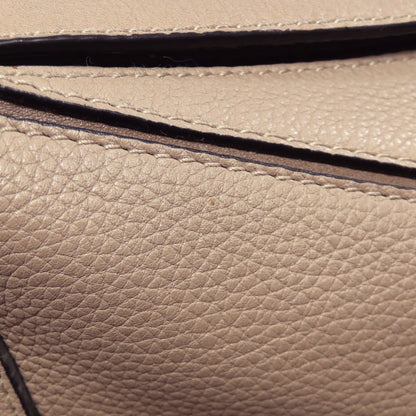 LOEWE – Puzzle Bag 2WAY – Jonathan Anderson – 2015 – Brown Calfskin – 100% Authentic Pre-Owned
