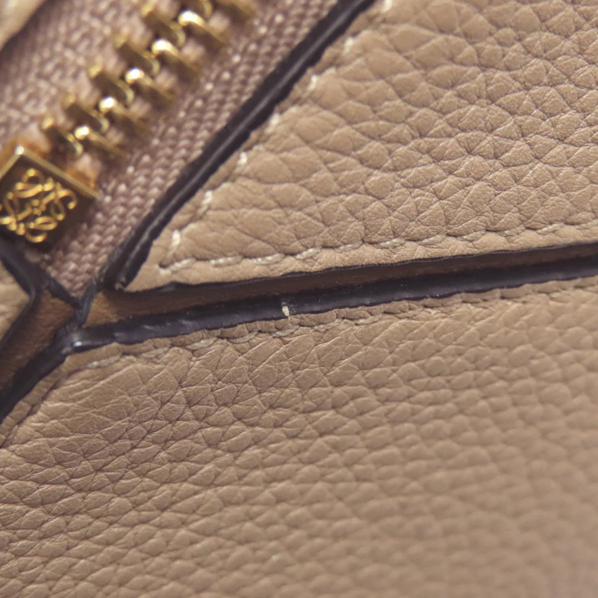 LOEWE – Puzzle Bag 2WAY – Jonathan Anderson – 2015 – Brown Calfskin – 100% Authentic Pre-Owned