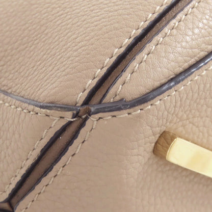 LOEWE – Puzzle Bag 2WAY – Jonathan Anderson – 2015 – Brown Calfskin – 100% Authentic Pre-Owned