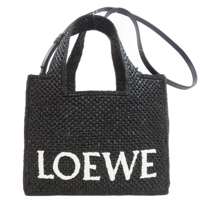 LOEWE – Basket Bag 2WAY – Jonathan Anderson – 2021 – Raffia Black – ✨100% Authentic Pre-Owned