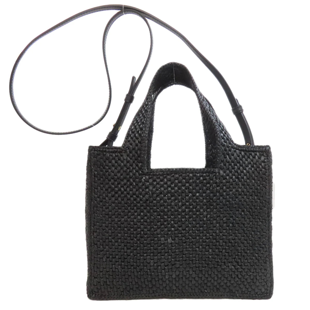 LOEWE – Basket Bag 2WAY – Jonathan Anderson – 2021 – Raffia Black – ✨100% Authentic Pre-Owned