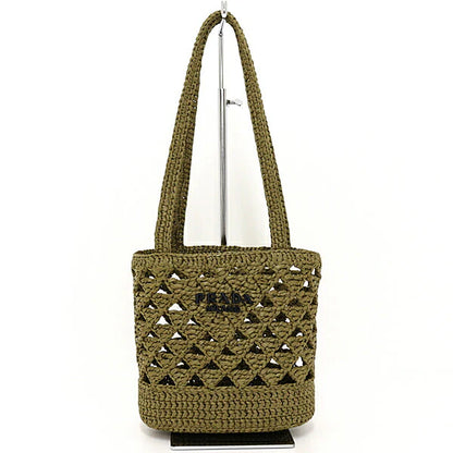 PRADA – Crochet Tote Bag – Miuccia Prada – 2024 – 100% Authentic Pre-Owned Condition ✨UNUSED✨Like NEW