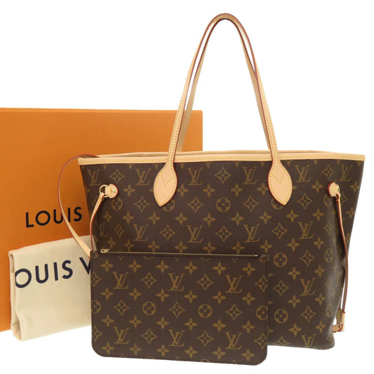 LOUIS VUITTON – Tote Bag– New Neverfull MM – France – 2024 – 100% Authentic Pre-Owned ✨S Rank unused condition is✨rare on the resale market