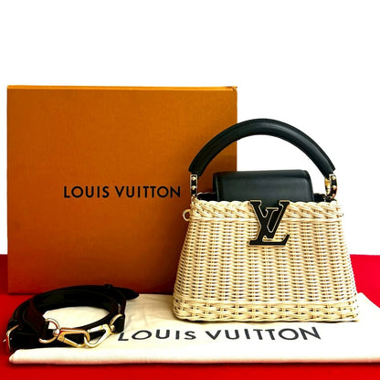 LOUIS VUITTON Capucines Mini Atelier LV 2025 100% Authentic Pre-Owned SA Rank ✨Excellent Condition