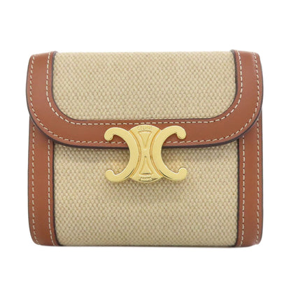 CELINE Triomphe Bifold Wallet  – 100% Authentic Pre-Owned AB+✨Excellent Pre-Owned