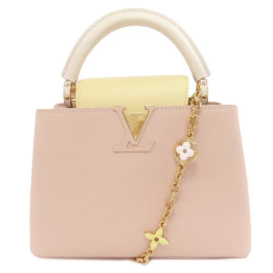 LOUIS VUITTON – Capucines BB Handbag– Taurillon Clemence Leather – 2020s – 100% Authentic ✨Chipped with an Integrated Circuit chip Pre-Owned