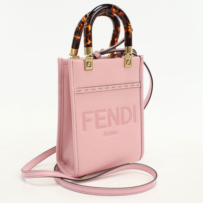 FENDI Sunshine Shopper Mini Tote By Silvia Venturini Fendi – 2020s 100% Authentic Pre-Owned S Rank✨Excellent