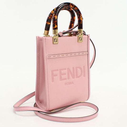FENDI Sunshine Shopper Mini Tote By Silvia Venturini Fendi – 2020s 100% Authentic Pre-Owned S Rank✨Excellent
