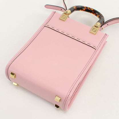 FENDI Sunshine Shopper Mini Tote By Silvia Venturini Fendi – 2020s 100% Authentic Pre-Owned S Rank✨Excellent