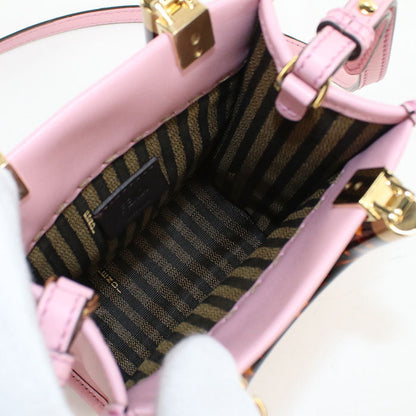 FENDI Sunshine Shopper Mini Tote By Silvia Venturini Fendi – 2020s 100% Authentic Pre-Owned S Rank✨Excellent