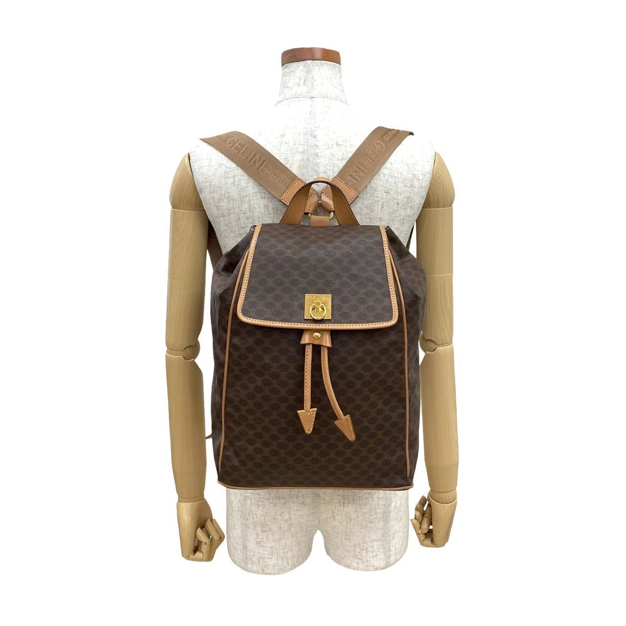 CELINE Macadam Backpack – Vintage – 100% Authentic Pre-Owned ✨Vintage collectible status✨