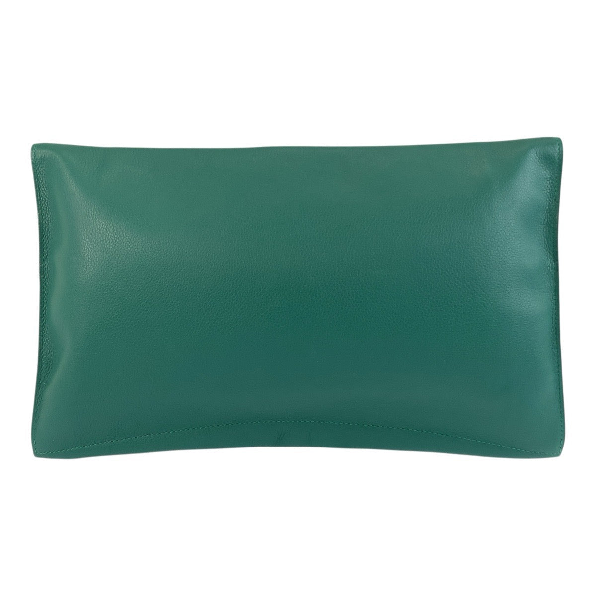 HERMÈS Puri Plat Evercolor leather Green by Jean-Paul Gaultier – 2010s 100% Authentic Pre-Owned A Rank✨Minimal wear