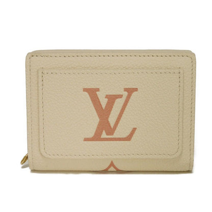 LOUIS VUITTON – Portefeuille Claire Bifold – Monogram Empreinte Leather – Rose Trianon Bicolor RFID – France – 100% Authentic Pre-Owned SA Rank — Excellent, ✨ Near New ✨