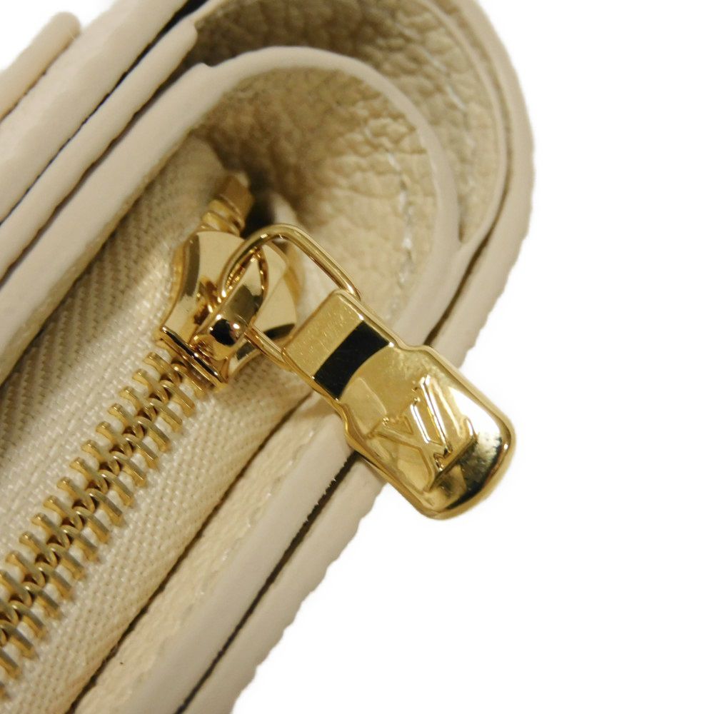 LOUIS VUITTON – Portefeuille Claire Bifold – Monogram Empreinte Leather – Rose Trianon Bicolor RFID – France – 100% Authentic Pre-Owned SA Rank — Excellent, ✨ Near New ✨