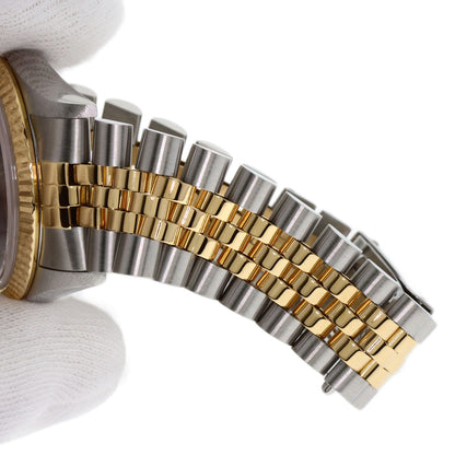 ROLEX – Datejust 16233G – 10P Diamond Black Dial – Hans Wilsdorf Legacy – 1993 (S-Series) – 100% Authentic Pre-Owned ✨