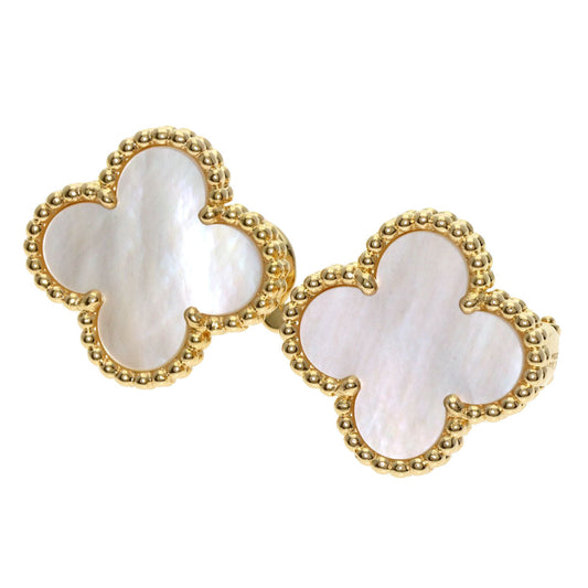 VAN CLEEF & ARPELS – Vintage Alhambra Earrings – 18K Yellow Gold – Introduced 1968 – 100% Authentic Pre-Owned ✨