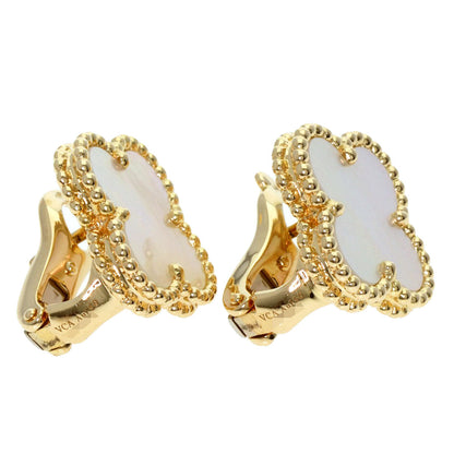 VAN CLEEF & ARPELS – Vintage Alhambra Earrings – 18K Yellow Gold – Introduced 1968 – 100% Authentic Pre-Owned ✨