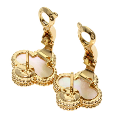 VAN CLEEF & ARPELS – Vintage Alhambra Earrings – 18K Yellow Gold – Introduced 1968 – 100% Authentic Pre-Owned ✨