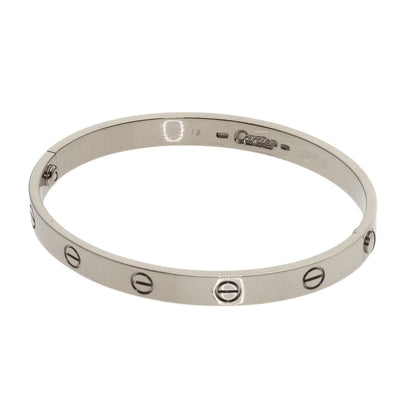 CARTIER Love Bracelet with Driver  18K White Gold     100% Authentic Pre-Owned A Rank          ✨Excellents