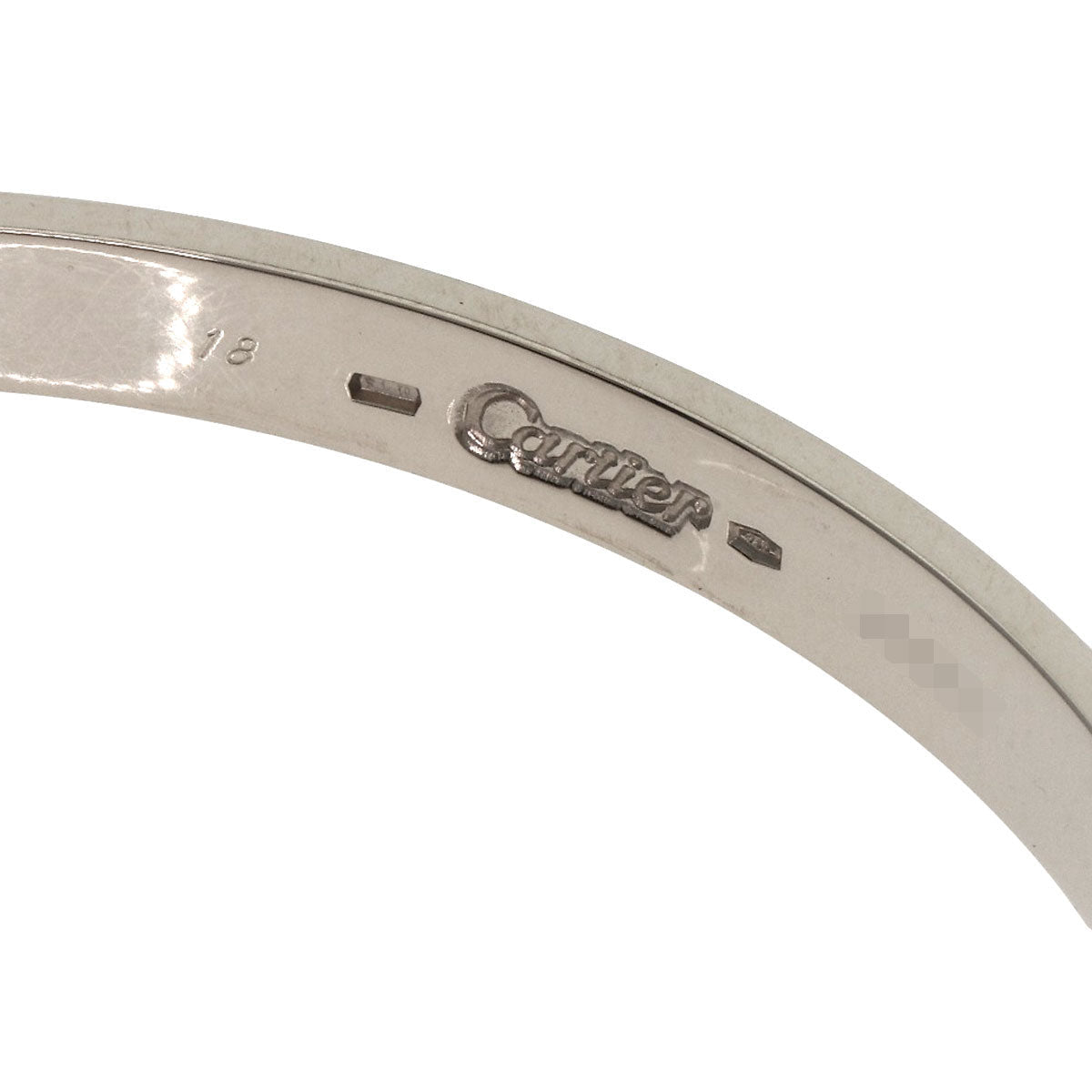 CARTIER Love Bracelet with Driver  18K White Gold     100% Authentic Pre-Owned A Rank          ✨Excellents