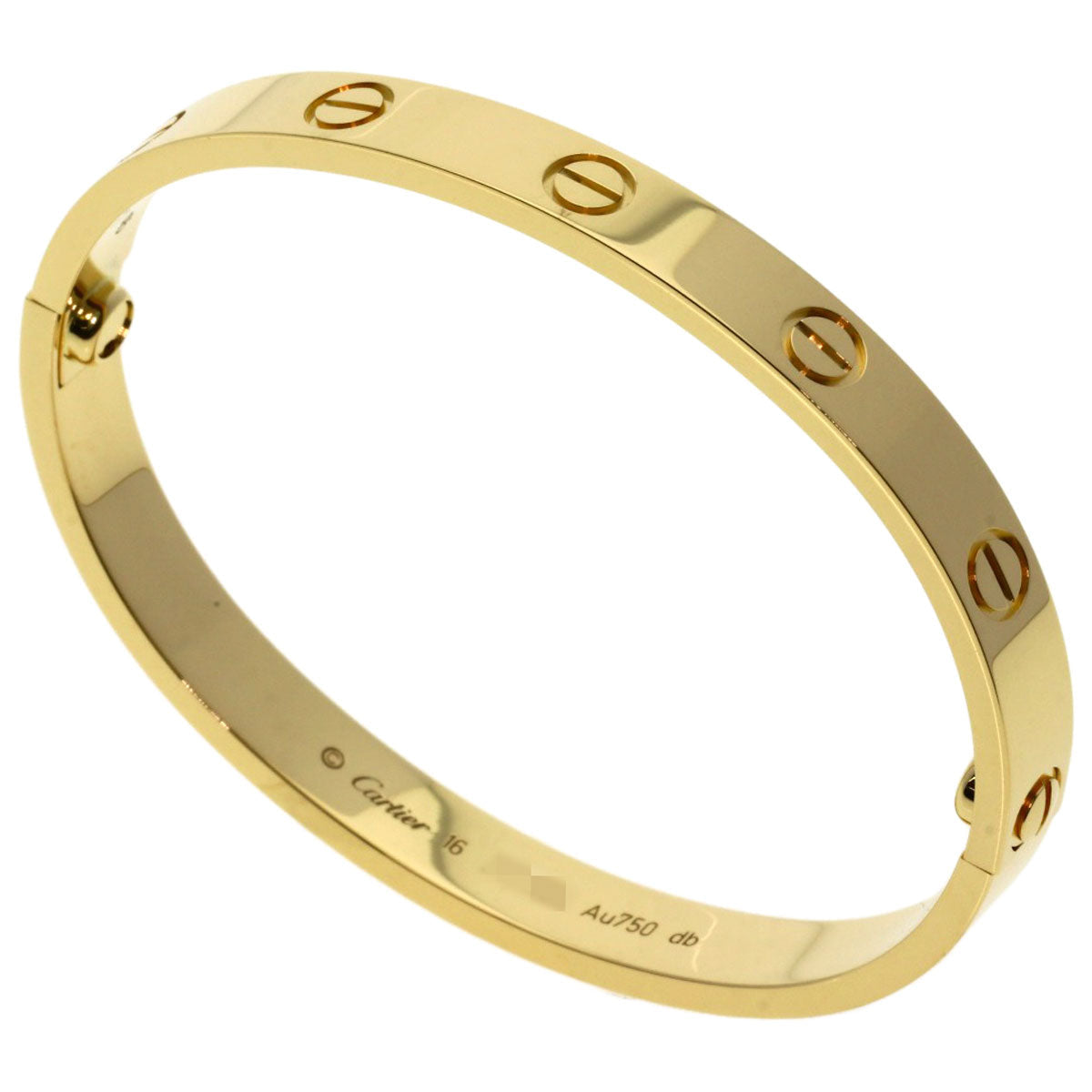 CARTIER Love Bracelet with Driver 18K Yellow Gold 100% Authentic  ✨ Excellent Pre-Owned   Condition
