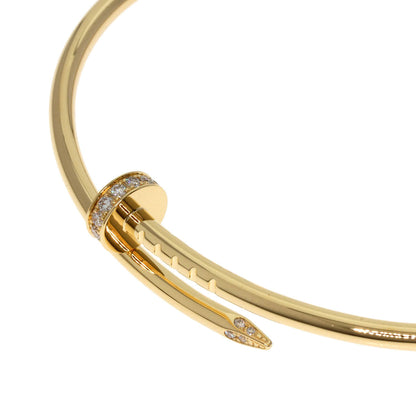 CARTIER Juste un Clou SM Diamond Bracelet #16 18K Yellow Gold 100% Authentic Pre-Owned ✨