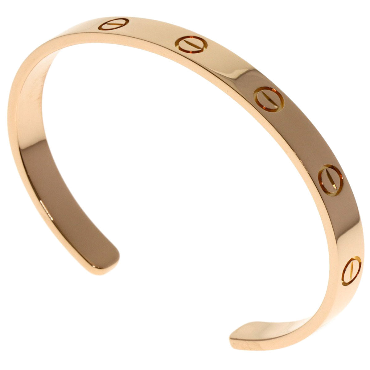 CARTIER Open Love Bracelet #17 – 18K Pink Gold 100% Authentic Pre-Owned ✨ A Rank Excellent