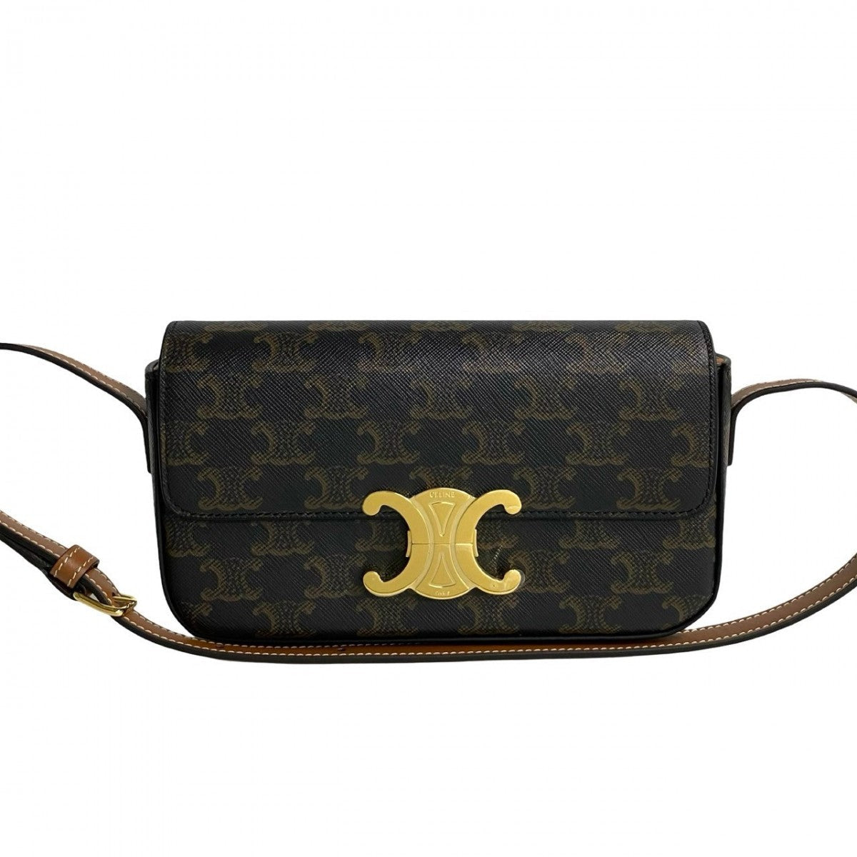 CELINE Triomphe Claude Pre owned 100% Authentic✨ Near New