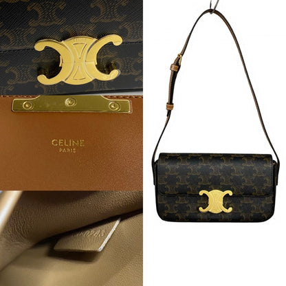 CELINE Triomphe Claude Pre owned 100% Authentic✨ Near New