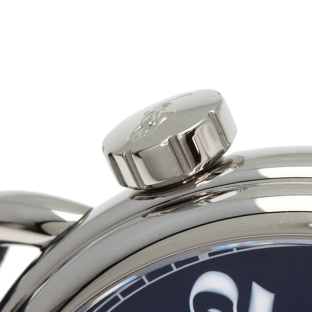 Polo Ralph Lauren Mechanical Automatic Stainless Steel Silver NY Yankees Bear blue dial 100% Authentic ✨Excellent Pre-Owned