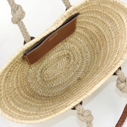 MIUMIU Straw Wicker beige 100% Authentic ✨Excellent Pre-Owned