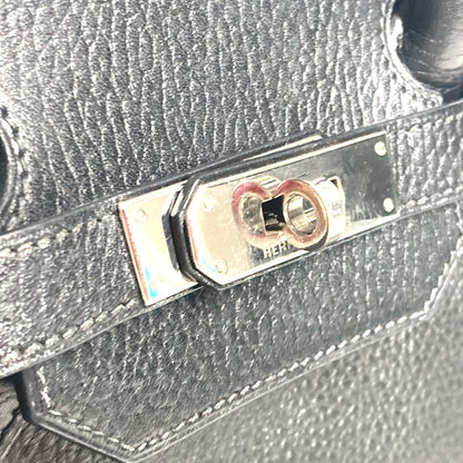 HERMES Birkin 35 Black Ardenne Leather – C□ Stamp –  100% Authentic ✨Well Used Vintage