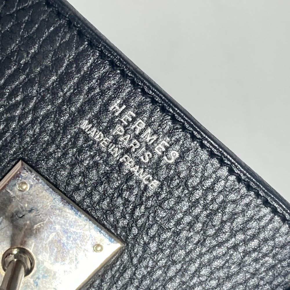 HERMES Birkin 35 Black Ardenne Leather – C□ Stamp –  100% Authentic ✨Well Used Vintage