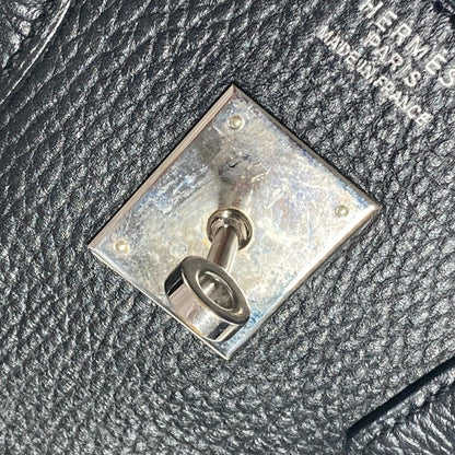 HERMES Birkin 35 Black Ardenne Leather – C□ Stamp –  100% Authentic ✨Well Used Vintage