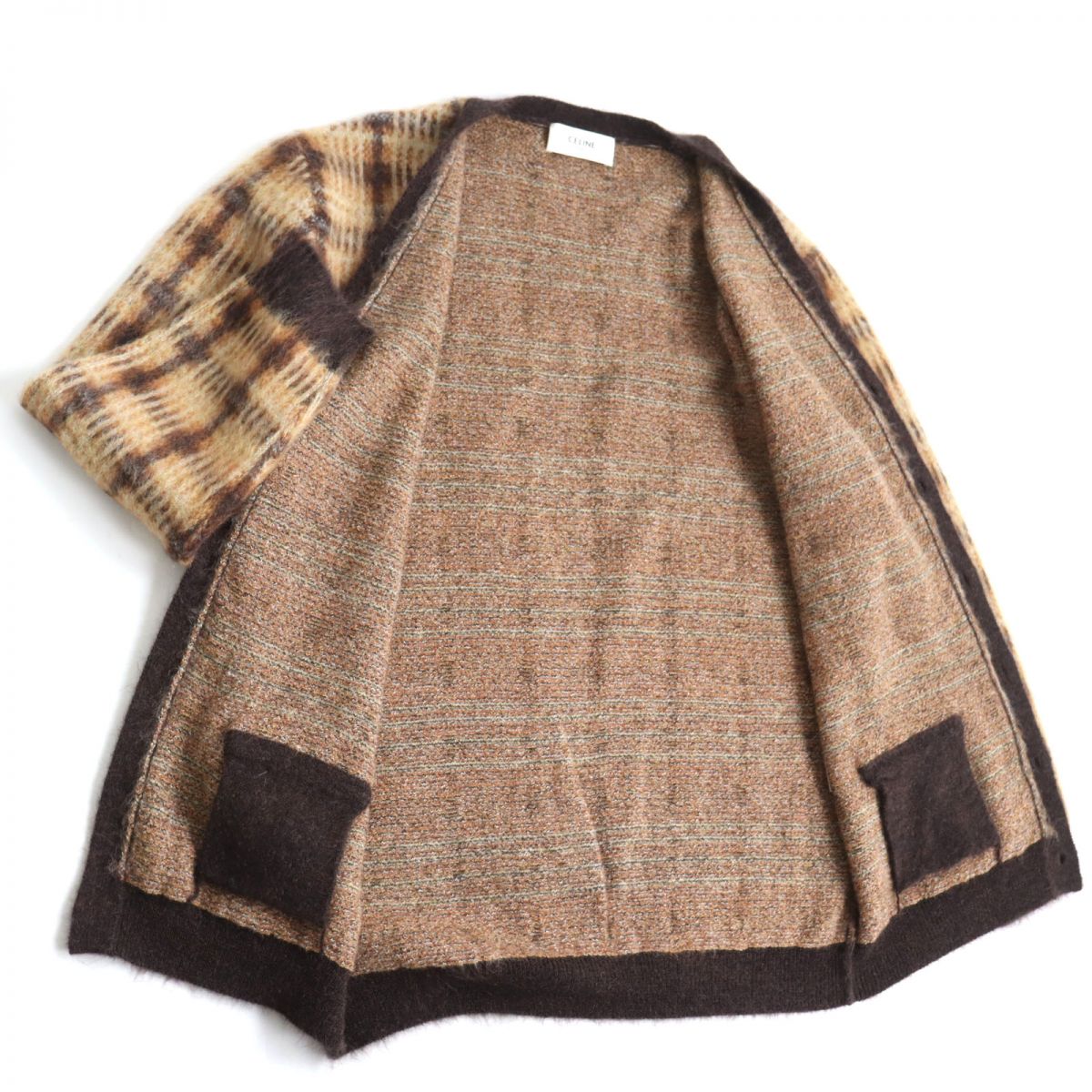 CELINE – Men’s Cardigan – Brown – ✨Like New  – 100% Authentic Pre-Owned