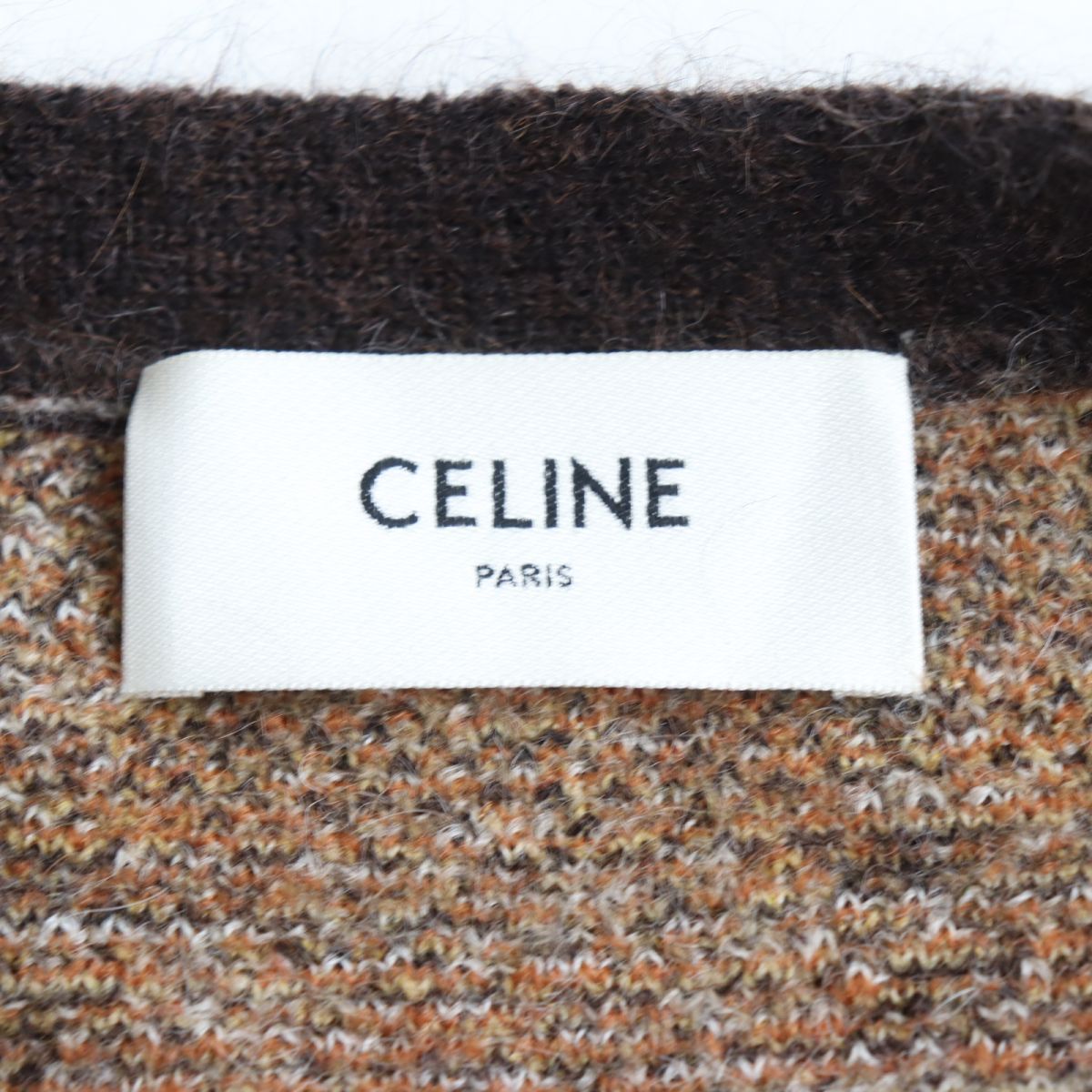 CELINE – Men’s Cardigan – Brown – ✨Like New  – 100% Authentic Pre-Owned