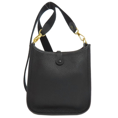 HERMÈS – Evelyn TPM Shoulder Bag – Taurillon Clemence – Gold Metal Hardware – 2016 (X Stamp) – 100% Authentic Pre-Owned ✨Excellent Pre-Owned