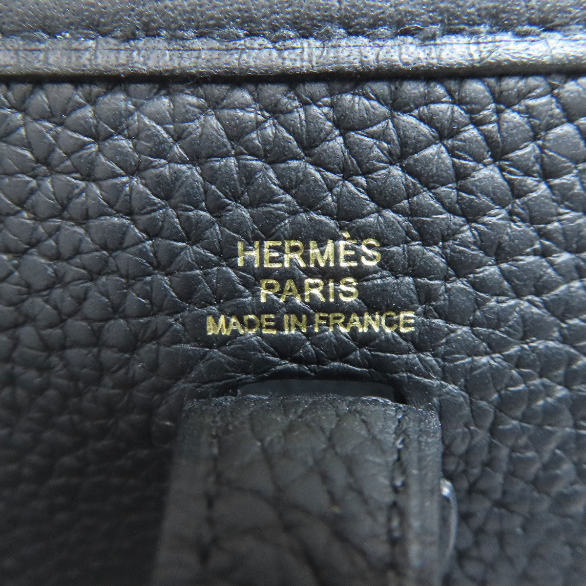 HERMÈS – Evelyn TPM Shoulder Bag – Taurillon Clemence – Gold Metal Hardware – 2016 (X Stamp) – 100% Authentic Pre-Owned ✨Excellent Pre-Owned