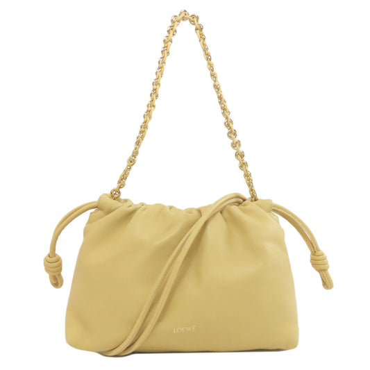 LOEWE Barcelona (Medium) in calfskin 2WAY – Calfskin Butter Yellow Excellent Pre-Owned Condition ✨Excellent Pre-Owned Condition 100% Authentic