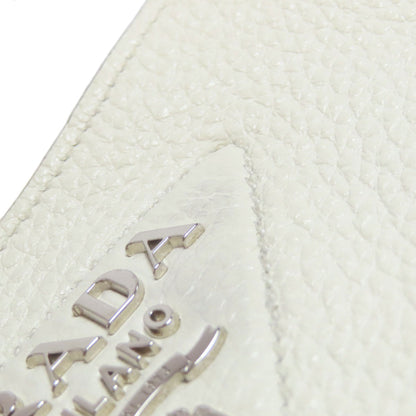 PRADA – Leather Shoulder Bag “Bianco N” – White – 2WAY – 2000s – 100% Authentic ✨Excellent Pre-Owned Condition