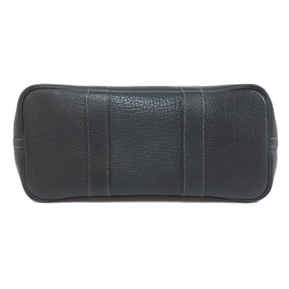 HERMÈS Garden Party TPM – Black Towar Officche Leather – Silver-Tone Metal – 100% Authentic ✨Very Good Condition Pre-Owned