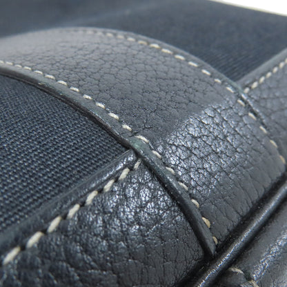 HERMÈS Garden Party TPM – Black Towar Officche Leather – Silver-Tone Metal – 100% Authentic ✨Very Good Condition Pre-Owned