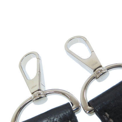 HERMÈS Garden Party TPM – Black Towar Officche Leather – Silver-Tone Metal – 100% Authentic ✨Very Good Condition Pre-Owned