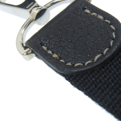 HERMÈS Garden Party TPM – Black Towar Officche Leather – Silver-Tone Metal – 100% Authentic ✨Very Good Condition Pre-Owned